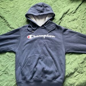 Champion Navy Blue Hoodie